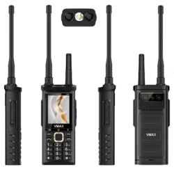 VMAX V54 (6200mAh) Walkie-Talkie 4 SIM Supported Button Phone